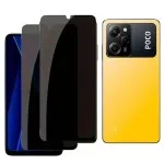 Xiaomi Poco X5 Pro Anti-Glare Privacy Guard – 2 Pack Tempered Glass Film with Sensitive Touch Response