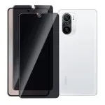 Xiaomi Redmi K40 2-Pack Privacy Tempered Glass – Anti-Spy Screen Protector with Ultra HD Clarity, Anti-Fingerprint