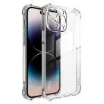 iPhone 14 Clear Case, Soft Silicone Transparent Gel Bumper Cover, Shockproof & Slim
