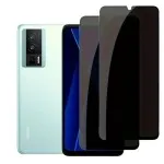 Xiaomi Redmi K60 Privacy Screen Protector – 2-Pack Anti-Spy Tempered Glass, Scratch-Resistant, Case Friendly, Easy Installation