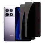 Xiaomi Redmi K70 Privacy Screen Protector – 2-Pack Anti-Spy Tempered Glass, Scratch-Resistant, Easy Installation, Anti-Fingerprint