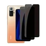Xiaomi Redmi Note 10 Pro Max Privacy Screen Protector – 2-Pack Anti-Spy Tempered Glass, Scratch-Resistant