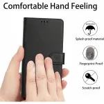 Motorola Moto G54 5G Wallet Case – RFID Blocking, 3 Card Slots, Shockproof PU Leather Flip Cover, Magnetic Stand, Protective Phone Case for Moto G54 5G
