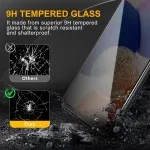 Twin Pack Anti-Spy Screen Protector for Huawei Nova 11 – Tempered Glass, No Bubbles