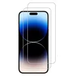 iPhone 14 Pro Screen Protector 6.1 Inch (2/4 Pack) – Tempered Glass, Case Friendly, Anti-Scratch Film, Easy Installation – UK Compatible