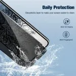 Full Coverage Anti-Spy Glass for Moto E30 – 2-Pack, Scratch & Fingerprint Resistant
