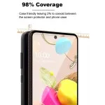 Twin Pack 9D Tempered Glass for LG K41S – Full Coverage, HD Clarity, UK Stock