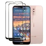 2-Pack 9D Tempered Glass for Nokia 4.2 – 9H Hardness, Scratch-Resistant, HD Clarity, Protective Film