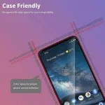 2-Pack 9D Tempered Glass for Nokia 4.2 – 9H Hardness, Scratch-Resistant, HD Clarity, Protective Film