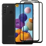 Samsung Galaxy A21 Dual 9D Glass – Scratch-Resistant, Edge-to-Edge Protection