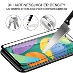 2-Pack 9D Glass Protectors for Galaxy F52 5G – Edge-to-Edge, Slim & Durable