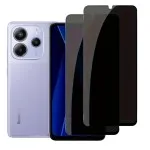 2-Pack Privacy Glass for Xiaomi Redmi Note 14 5G (India) – Anti-Spy Tempered Screen Protector, Smudge-Free, Shatterproof, Easy Fit
