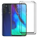 Motorola Moto G Pro Anti-Scratch 9D Glass Screen Protector 2-Pack – 9H Hardness Shield, Case-Friendly, UK Version