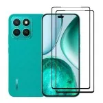 Honor X8C 2 Pack Tempered Glass – 9D HD Full Coverage & Anti-Smudge Coating