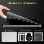 Twin Pack 9D Tempered Glass for Honor X20 SE – Ultra HD Clarity & Smooth Feel