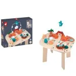 Dinosaur Toys UK – Janod Dino Activity Table J05825 Wooden Toddler Playset