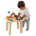 Dinosaur Toys UK – Janod Dino Activity Table J05825 Wooden Toddler Playset
