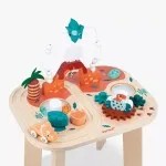 Dinosaur Toys UK – Janod Dino Activity Table J05825 Wooden Toddler Playset