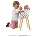 Janod Candy Chic Childs Wooden Chair – High Chair for Dolls & Toys, J05888