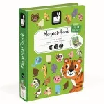 Janod Magnetibook – Animals Magnetic Educational Toy with 30 Magnets & 10 Cards, J02723