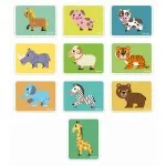 Janod Magnetibook – Animals Magnetic Educational Toy with 30 Magnets & 10 Cards, J02723