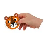 Janod Magnetibook – Animals Magnetic Educational Toy with 30 Magnets & 10 Cards, J02723