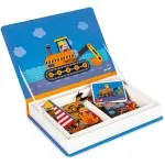Janod Magneti’Book Racers J02715 – 50 Magnetic Pieces & 18 Cards Educational Toy