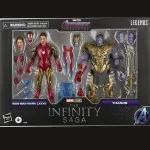 Hasbro Marvel Legends Infinity Saga Iron Man Mark 85 & Thanos 2 Pack Figures