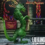 Storm Collectibles Mortal Kombat Liu Kang 1/12 Action Figure with Dragon & Fireball