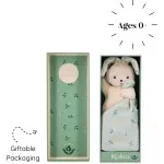 Kaloo Doudou Baby Rabbit Plush K972001 – First Lovey Soft Toy, Gift Boxed, From Birth