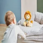 Kaloo Baby Soft Plush Lion – Nougat Collection, 17cm, Gift Boxed K224000