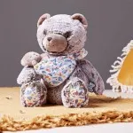 Kaloo K971002 Plush Papa Bear Oscar with Baby – Linoo Soft Toy 36cm, Gift Boxed