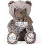 Kaloo K971002 Plush Papa Bear Oscar with Baby – Linoo Soft Toy 36cm, Gift Boxed