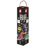 Janod Magnetic Dart Game – Superhero Theme J02090, Safe Play for Kids 4+