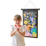 Janod Magnetic Dart Game – Superhero Theme J02090, Safe Play for Kids 4+