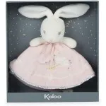 Kaloo Perle Baby Comforter – Pink Rabbit Soft Toy, 20 cm, Gift Box Included K969955