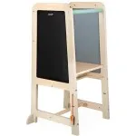 Janod Wooden Learning Tower – Adjustable Heights for Toddlers J09640