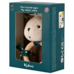 Kaloo FSC Wood Ring Baby Rattle – Rabbit Plush Soft Toy with Bell, K216000