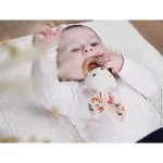 Kaloo Rabbit Plush Rattle – Teething Ring & Sensory Toy UK K216002