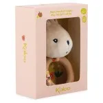 Kaloo Rabbit Plush Rattle – Teething Ring & Sensory Toy UK K216002