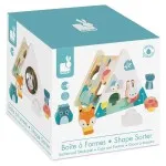 Janod J05150 Toddler Shape Sorter – 6 Piece Wooden Educational Toy 18+ Months