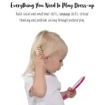 Janod Little Miss Vanity Case – Pretend Play Wooden Beauty Set J06514