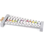 Janod Confetti Xylophone for Toddlers – Wooden Musical Toy 2+ Years J07604