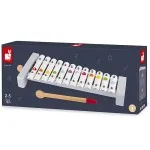 Janod Confetti Xylophone for Toddlers – Wooden Musical Toy 2+ Years J07604