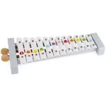 Janod Confetti Xylophone for Toddlers – Wooden Musical Toy 2+ Years J07604
