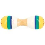 Janod Double Maracas – Kids’ Musical Toy, Multicoloured Instrument