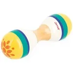 Janod Double Maracas – Kids’ Musical Toy, Multicoloured Instrument