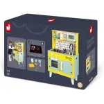 Janod J06564 Happy Day Wooden Play Kitchen – Children’s Cooker with Accessories UK