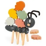 Janod Sweet Cocoon Ant Balancing Game J04053 – Wooden Stacking Toy for Kids UK