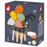 Janod Sweet Cocoon Ant Balancing Game J04053 – Wooden Stacking Toy for Kids UK